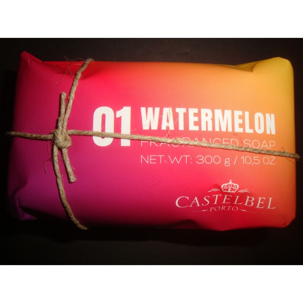New Castelbel Made in Portugal 10.5oz/300g Luxury Bath Bar 01 Watermelon